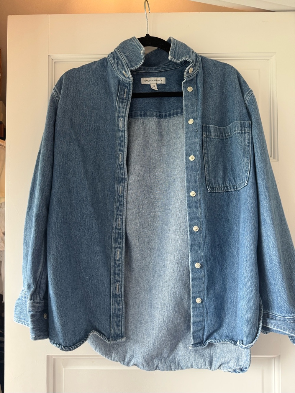 Banana Republic Light Blue Denim Shirt